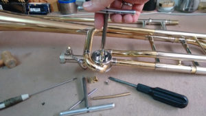 Reparación de Trombón de vara con transpositor: Foto 3