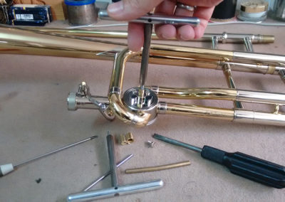 Reparación de Trombón de vara con transpositor: Foto 3