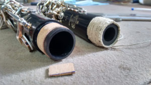 cambio corchos espiga clarinete buffet