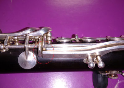 2 Reparación de Clarinete Buffet Mod. RC.