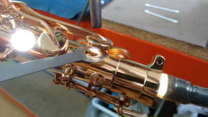 reparación saxo alto yamaha