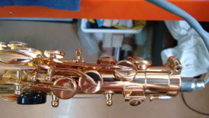 reparación saxo alto yamaha